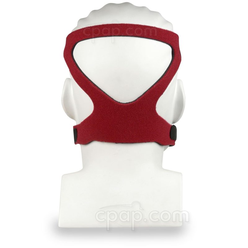 4 pt nasal universal headgear back mannequin cpapdotcom