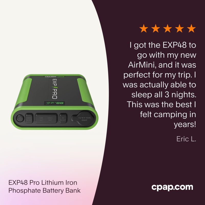 EXP48 Pro Lithium Iron Phosphate Battery Bank Testimonial