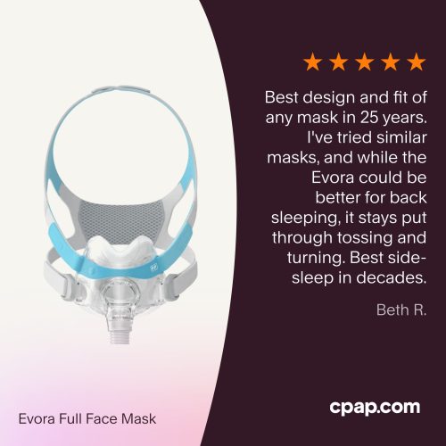 Evora Full Face Mask testimonial