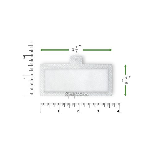 Respironics Remstar Disposable white filter top rulers 2