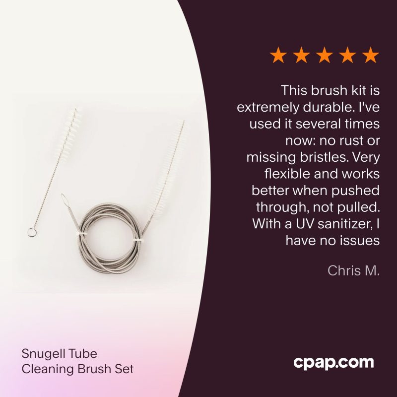 Testimonial Snugell Tube Cleaning Brush Set