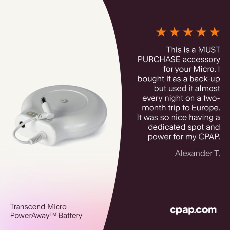 Testimonial Transcend Micro PowerAway Battery