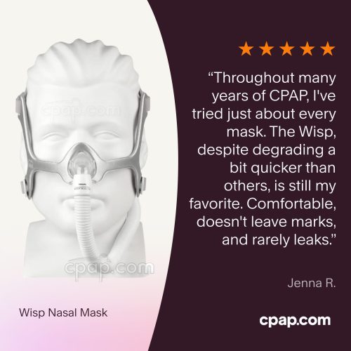 Testimonial Wisp Nasal Mask