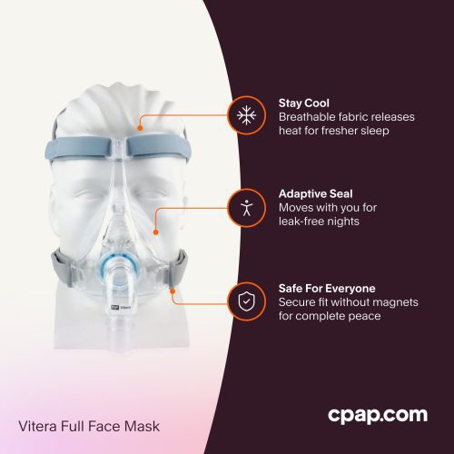 Vitera Full Face Mask 3features