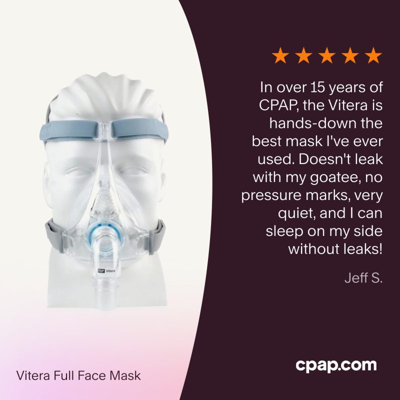 Vitera Full Face Mask testimonial