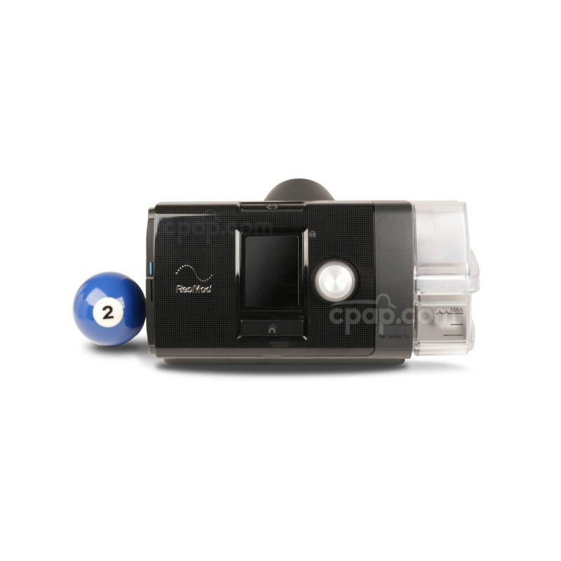 airsense 10 black models front with billiards ball cpapdotcom