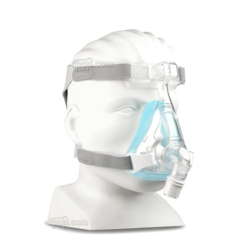 Amara Gel Full Face Mask - Angle Front - Shown on Mannequin (Not Included)