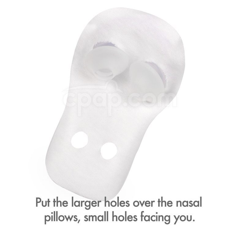 remzzz nasal liner on pillow big holes over pillows