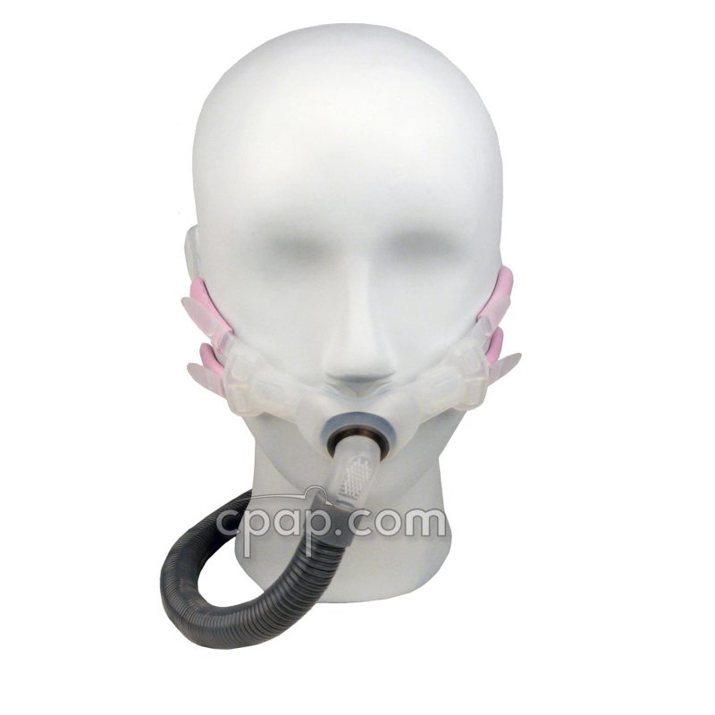 resmed swift fx bella ear loop front on mannequin